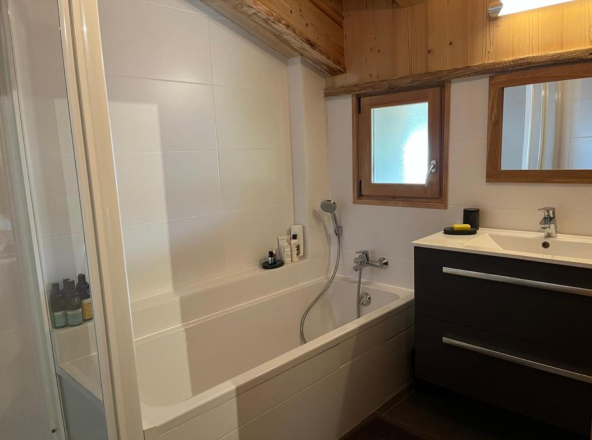 Le Chalet Du Cret - 8 Pers, Tout Confort Avec Jacuzzi Notre-Dame-de-Bellecombe Dış mekan fotoğraf