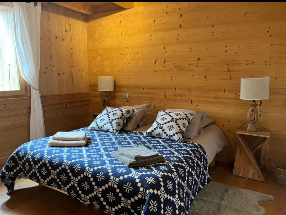 Le Chalet Du Cret - 8 Pers, Tout Confort Avec Jacuzzi Notre-Dame-de-Bellecombe Dış mekan fotoğraf