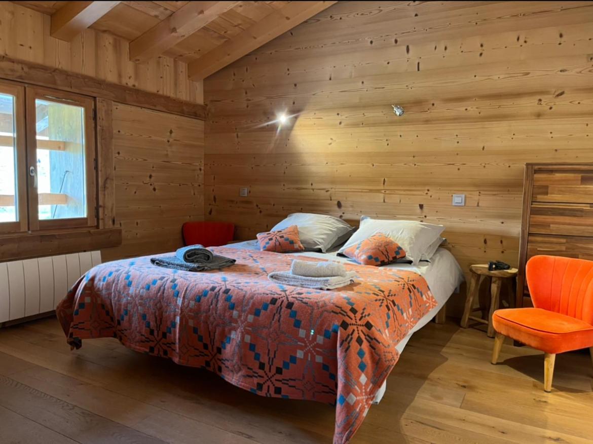 Le Chalet Du Cret - 8 Pers, Tout Confort Avec Jacuzzi Notre-Dame-de-Bellecombe Dış mekan fotoğraf